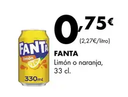 Supermercados Lupa FANTA Limón o naranja oferta