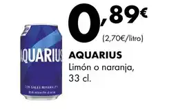 Supermercados Lupa AQUARIUS Limón o naranja oferta