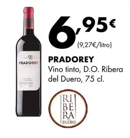 Supermercados Lupa PRADOREY Vino tinto, D.O. Ribera del Duero oferta