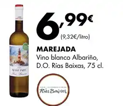 Supermercados Lupa MAREJADA Vino blanco Albariño, D.O. Rías Baixas oferta