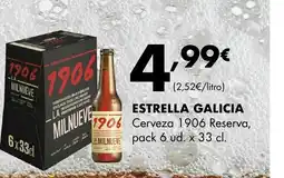 Supermercados Lupa ESTRELLA GALICIA 1906 Cerveza 1906 Reserva oferta