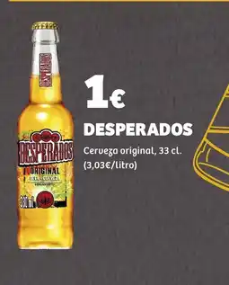 Supermercados Lupa DESPERADOS Cerveza original oferta