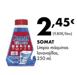 Supermercados Lupa SOMAT Limpia máquinas lavavajillas oferta