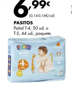 Supermercados Lupa PASITOS Pañal T-4 oferta