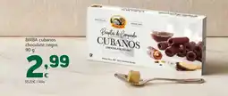 HiperDino BIRBA cubanos chocolate negro oferta