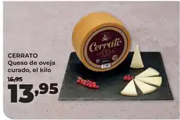 Alimerka CERRATO Queso de oveja curado oferta