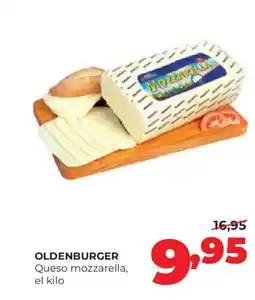Alimerka OLDENBURGER Queso mozzarella oferta