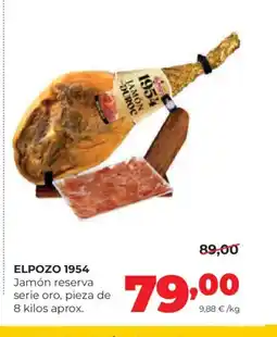 Alimerka ELPOZO 1954 Jamón reserva serie oro oferta