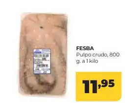 Alimerka FESBA Pulpo crudo oferta