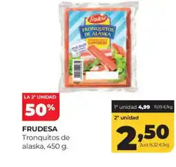 Alimerka FRUDESA Tronquitos de alaska oferta