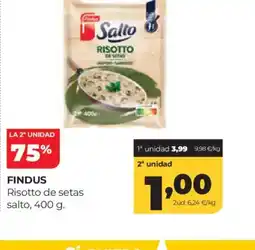 Alimerka FINDUS Risotto de setas salto oferta