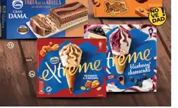 Alimerka NESTLÉ XTREME Cono de caramelo y cacahuetes o tarta de queso arándanos oferta