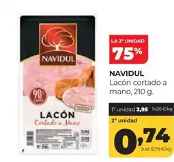 Alimerka NAVIDUL Lacón cortado a mano oferta