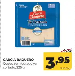 Alimerka GARCÍA BAQUERO Queso semicurado ya cortado oferta