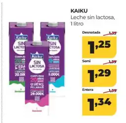 Alimerka KAIKU Leche sin lactosa oferta
