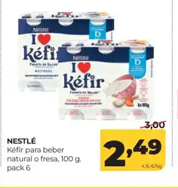 Alimerka NESTLÉ Kéfir para beber natural o fresa oferta