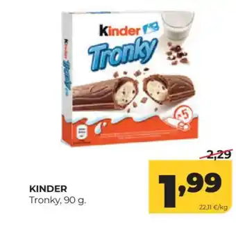 Alimerka KINDER Tronky oferta