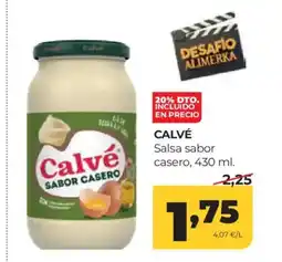 Alimerka CALVÉ Salsa sabor casero oferta