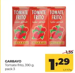 Alimerka GARBAYO Tomate frito oferta