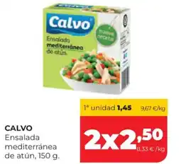 Alimerka CALVO Ensalada mediterránea de atún oferta