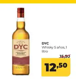 Alimerka DYC Whisky 5 años oferta