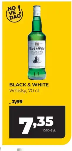 Alimerka BLACK & WHITE Whisky oferta