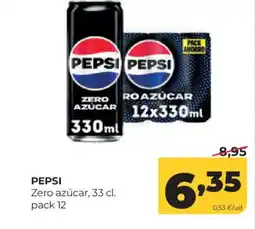 Alimerka PEPSI Zero azúcar oferta