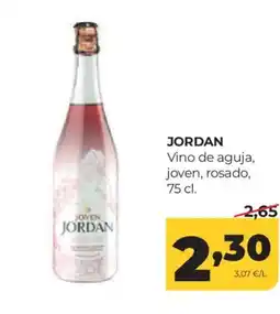 Alimerka JORDAN Vino de aguja, joven, rosado oferta