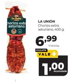 Alimerka LA UNIÓN Chorizo extra asturiano oferta