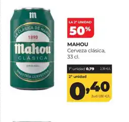 Alimerka MAHOU Cerveza clásica oferta