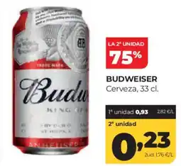 Alimerka BUDWEISER Cerveza oferta
