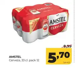 Alimerka AMSTEL Cerveza oferta