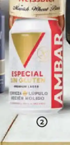 Alimerka AMBAR Cerveza especial sin gluten oferta