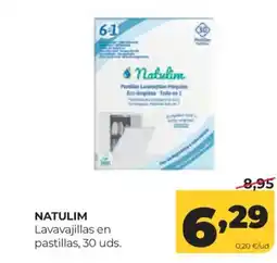 Alimerka NATULIM Lavavajillas en pastillas oferta