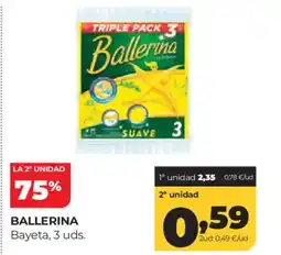 Alimerka BALLERINA Bayeta, 3 uds. oferta