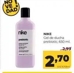Alimerka NIKE Gel de ducha prebiotic oferta