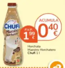Consum Chufi - macro horchatero oferta
