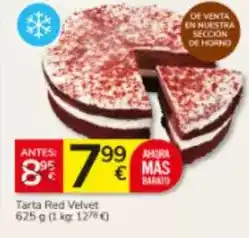Consum Mas - tarta red velvet oferta