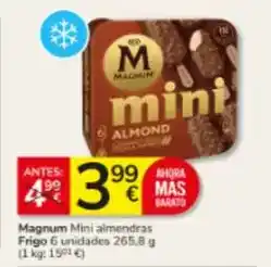 Consum Magnum - mini almendras frigo oferta