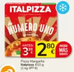 Consum Italpizza - pizza margarita oferta