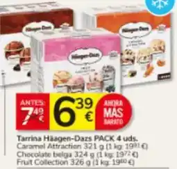 Consum Häagen-dazs - tarrina oferta