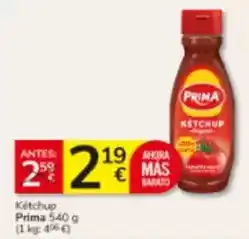 Consum Prima - ketchup oferta