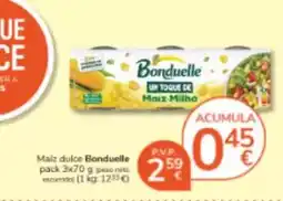 Consum Bonduelle - maiz dulce oferta