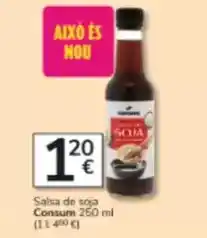 Consum Consum - salsa de soja oferta