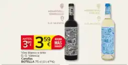 Consum Tempranillo - vino blanco o tinto d.o. valencia oferta