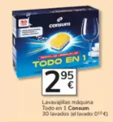 Consum Consum - lavavajillas máquina todo en 1 oferta