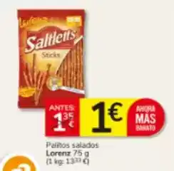 Consum Lorenzo - palitos salados oferta