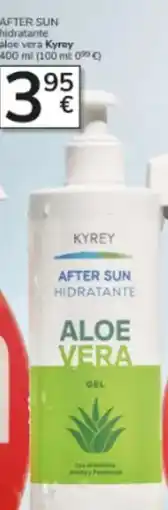 Consum Kyrey - after sun hidratante aloe vera oferta