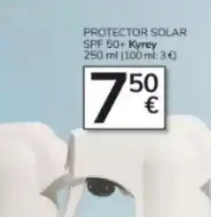 Consum Solar - protector spf 50+kyrey oferta