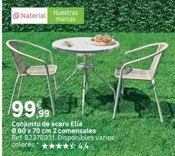 Leroy Merlin Conjunto de acero elia oferta